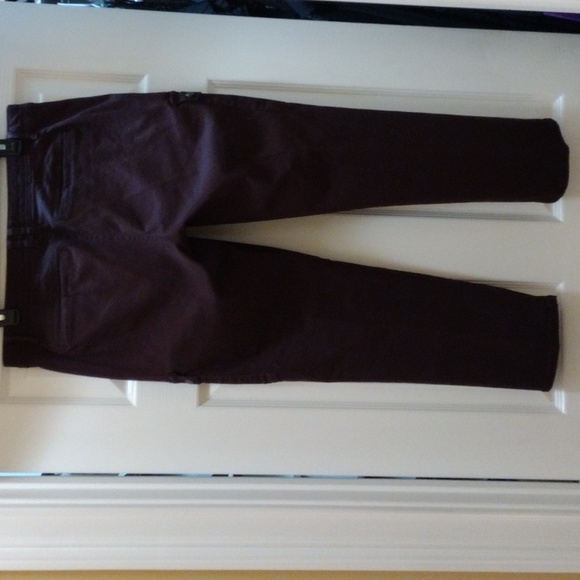 Democracy ab solutions Cabernet colored cropped utility pant - Picture 5 of 8